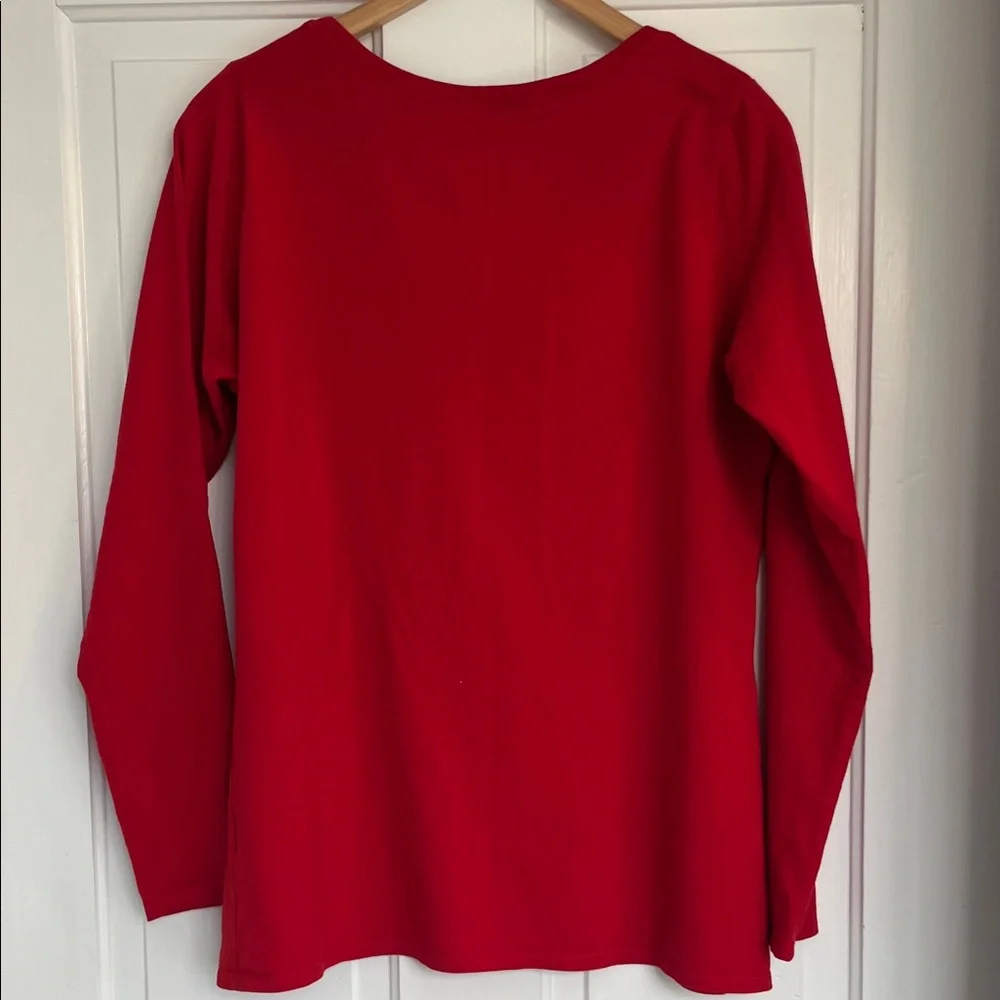 Nike Red Ohio State Long Sleeve Tee Size XL Juniors